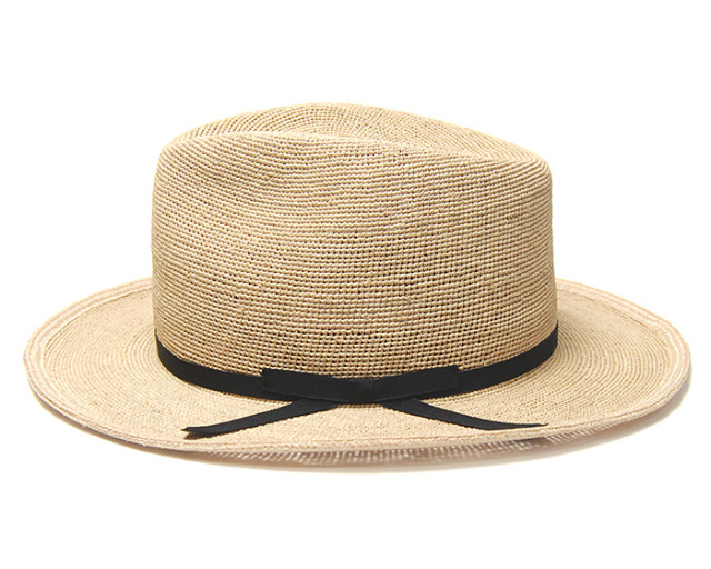 STETSON (ステットソン) 細編みラフィア中折れ帽 SE895 メンズ 春夏
