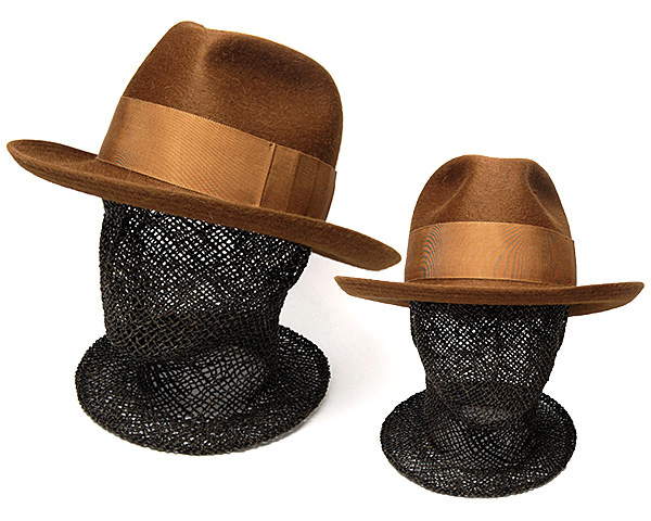 アメリカ”STETSON CLASSIC(ステットソン)”キャメルミックス中折れ帽 