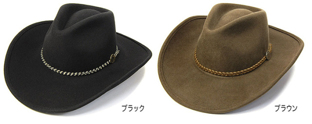 STETSON（ステットソン）バッファローフエルトテンガロンハットRAWHIDE
