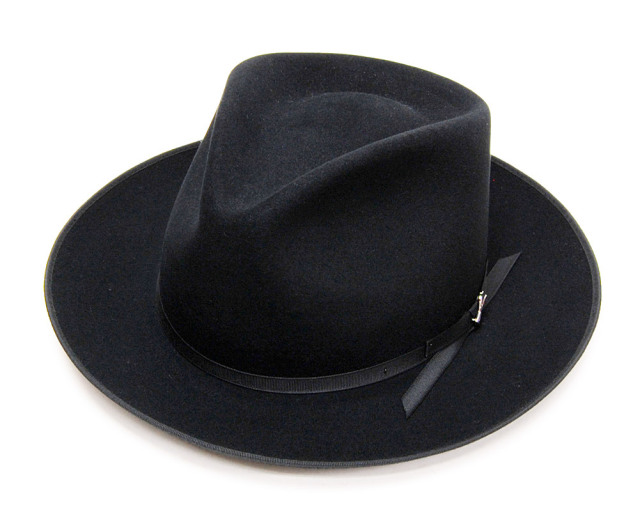 STETSONステットソン ファーフエルト中折れ帽（STRATOLINER)
