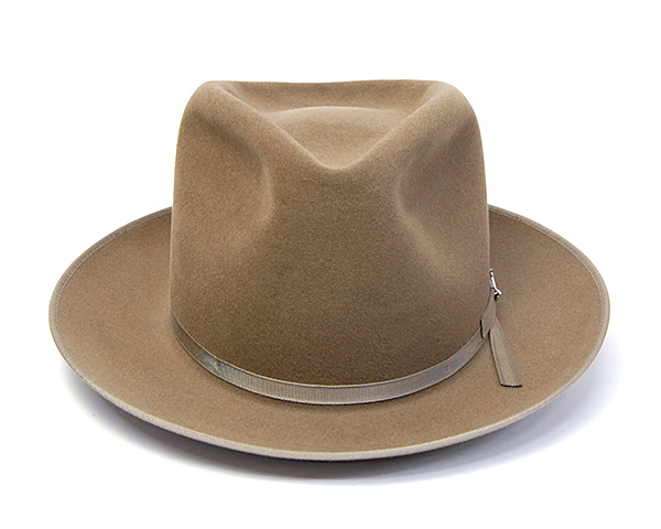 定価5.5万 STETSON ラビットファー ストライナー 中折れフェルトハット 