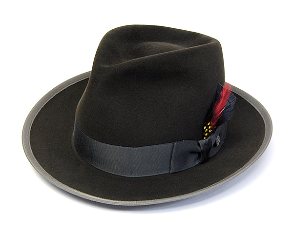 ”STETSON(ステットソン)” ファーフエルト中折れ帽 PREMIER WHIPPET