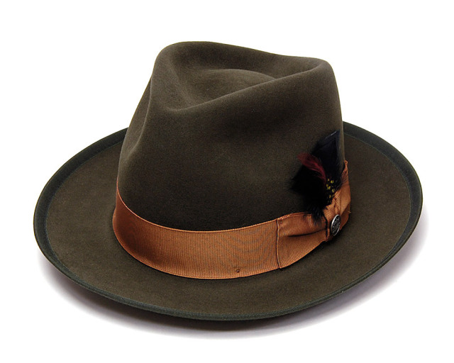 ”STETSON(ステットソン)” ファーフエルト中折れ帽 PREMIER WHIPPET