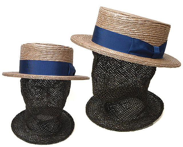 ポイント最大15倍 イタリア Tesi テシ ストローブレードカンカン帽 春夏 ボーターハット メンズ レディース ユニセックス 大きいサイズの 帽子アリ コンビニ受取対応 Kaw Tesi 1502