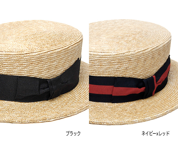 ”TESI(テシ)”ストローブレードカンカン帽 