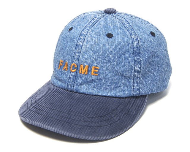 THE FACTORY MADE(ザファクトリーメイド) デニムキャップ FACME Denim