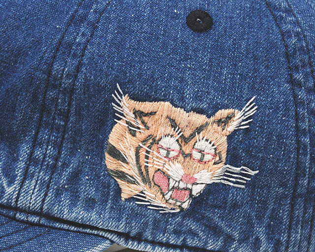 THE FACTORYMADE　ザファクトリーメイド　デニムヴェトキャップ Denim Viet 6P Cap