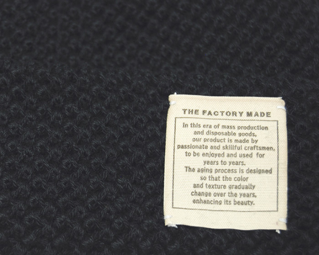 THE FACTORYMADE　ザファクトリーメイド　コットンニットキャップ　ニット帽