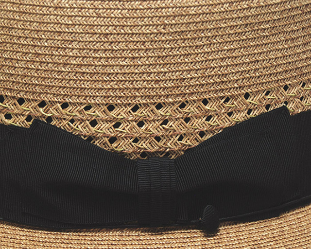 THE FACTORY MADE(ザファクトリーメイド) ブレードボーターハット Paper Braid Boater Hat FM006
