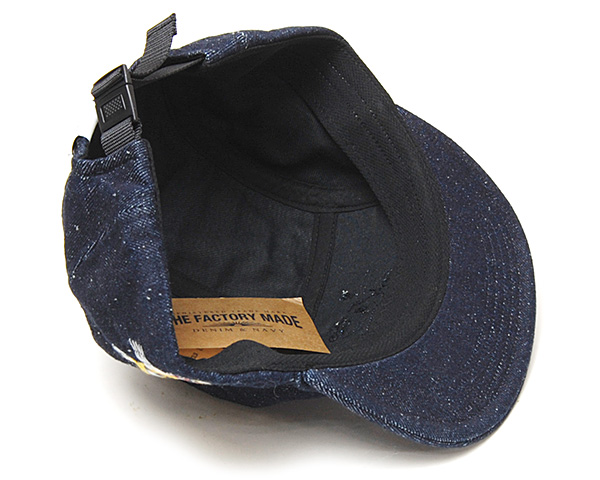 ”THE FACTORY MADE(ザファクトリーメイド)” デニムキャップ LIKE VIET DENIM CAP? 