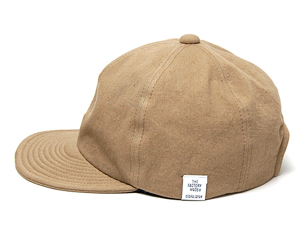 ”THE FACTORY MADE(ザファクトリーメイド)” オーガニックコットンキャップ [Organic Cap]