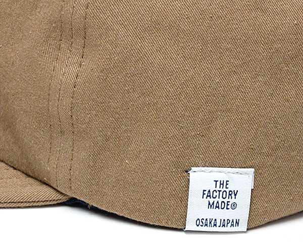 ”THE FACTORY MADE(ザファクトリーメイド)” オーガニックコットンキャップ [Organic Cap]