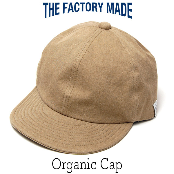 The Factory Made ザファクトリーメイド オーガニックコットンキャップ Organic Cap メンズ 春夏秋冬 オールシーズン Kaw Tfm Fm546