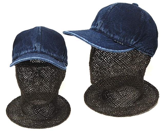 ”THE FACTORY MADE(ザファクトリーメイド)” デニムキャップ クラシック6P CAP 