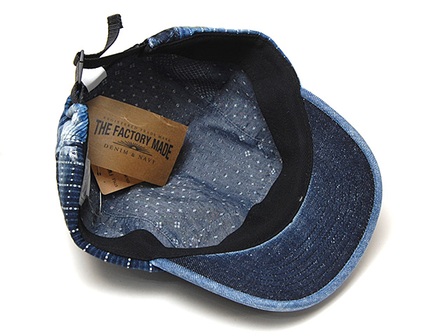 ”THE FACTORY MADE(ザファクトリーメイド)” ワークキャップ VINTAGE WOKER CAP 