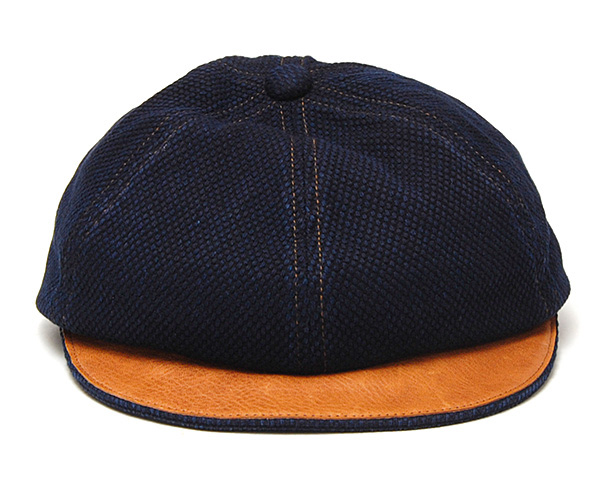 THE FACTORY MADE(ザファクトリーメイド) コットン6枚はぎハンチング 本藍SASHIKO CAS 