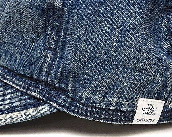 THE FACTORY MADE(ザファクトリーメイド)ビンテージデニムキャップ Vintage Work 
