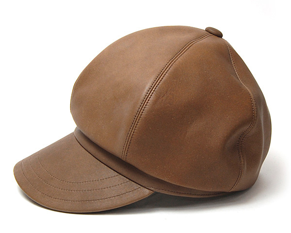 THE FACTORY MADE(ザファクトリーメイド) レザーキャスケット