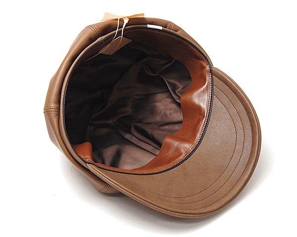 THE FACTORY MADE(ザファクトリーメイド) レザーキャスケット