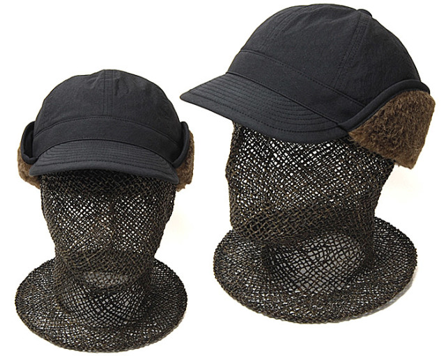 ”THE FACTORY MADE(ザファクトリーメイド)” コットンナイロンフライトキャップ LIKE Flight Cap 