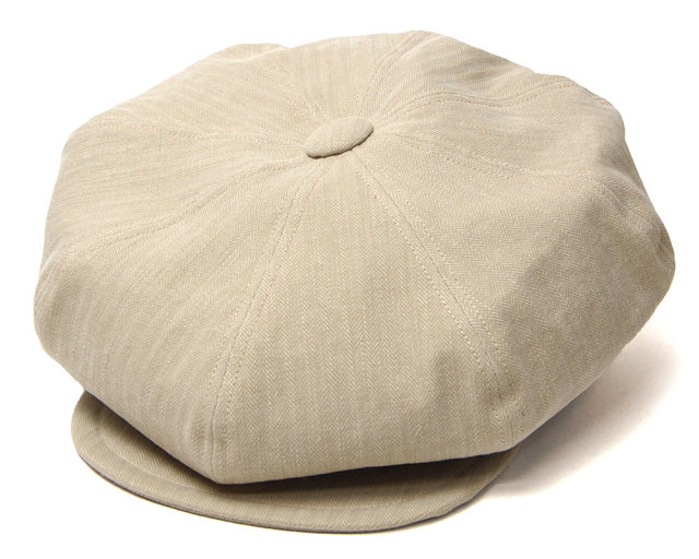 THE FACTORY MADE(ザファクトリーメイド) コットン8枚はぎハンチング