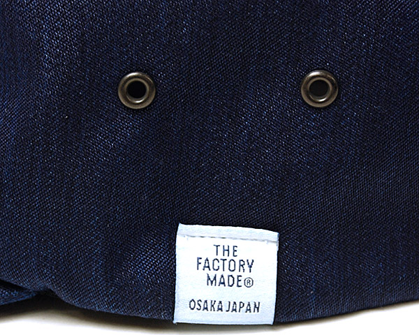 ”THE FACTORY MADE(ザファクトリーメイド)” ナイロンデニムバケットハット Nylon Denim Hat? 