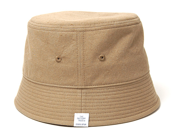 ”THE FACTORY MADE(ザファクトリーメイド)” オーガニックコットンバケットハット Organic Hat? 