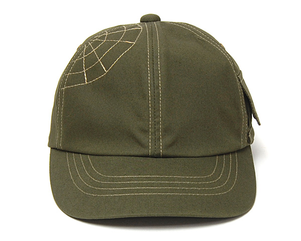 ”THE FACTORY MADE(ザファクトリーメイド)” パラフィンコットンキャップ HUNTING CAP 