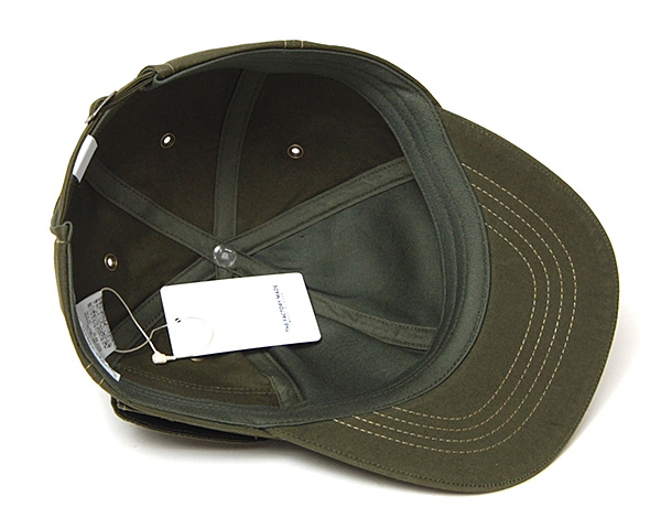 ”THE FACTORY MADE(ザファクトリーメイド)” パラフィンコットンキャップ HUNTING CAP 