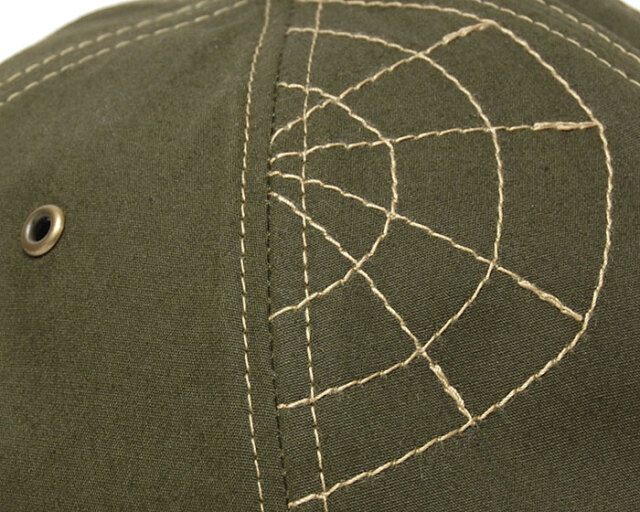 ”THE FACTORY MADE(ザファクトリーメイド)” パラフィンコットンキャップ HUNTING CAP 