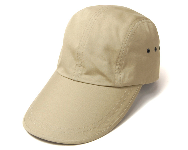 ”THE FACTORY MADE(ザファクトリーメイド)” 長つばコットンキャップ Ventile Long bill Cap 