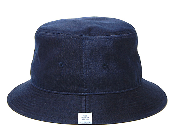 ”THE FACTORY MADE(ザファクトリーメイド)” ナイロンデニムバケットハット Nylon Denim Hat? 