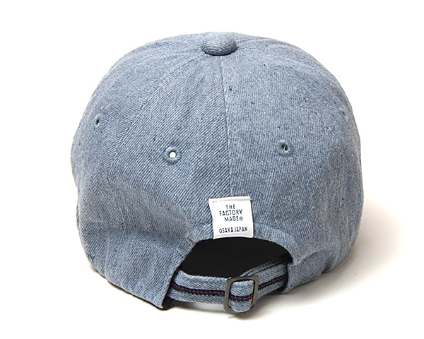 ”THE FACTORY MADE(ザファクトリーメイド)” リサイクルデニムキャップ Reuse Denim Cap? 