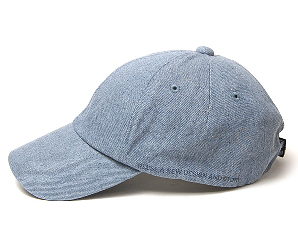 ”THE FACTORY MADE(ザファクトリーメイド)” リサイクルデニムキャップ Reuse Denim Cap? 