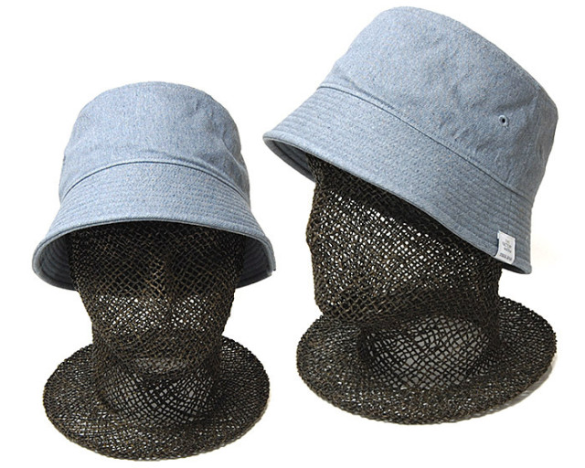 ”THE FACTORY MADE(ザファクトリーメイド)” リサイクルデニムバケットハット Reuse Denim Hat? 