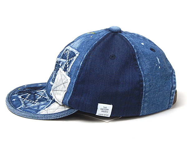 THE FACTORY MADE(ザファクトリーメイド) デニムキャップ Y&T SASHIKO
