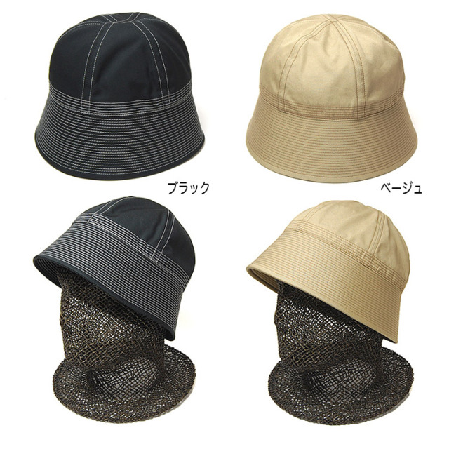 ”THE FACTORY MADE(ザファクトリーメイド)” ベンタイルセーラーハット VENTILE SAILOR HAT 