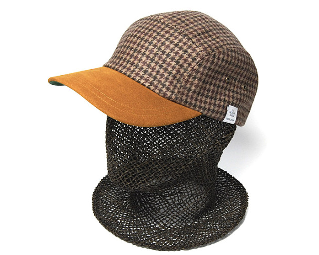 ”THE FACTORY MADE(ザファクトリーメイド)” ウォッシャブルツイードキャップ WashableTweedxUltrasuede Cap 