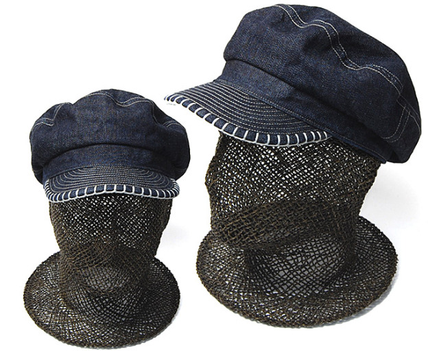 THE FACTORY MADE ザファクトリーメイド デニムマリンキャップ Denim Blanket Marinecap 