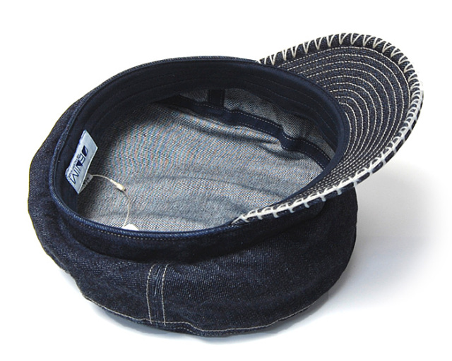 THE FACTORY MADE ザファクトリーメイド デニムマリンキャップ Denim Blanket Marinecap 