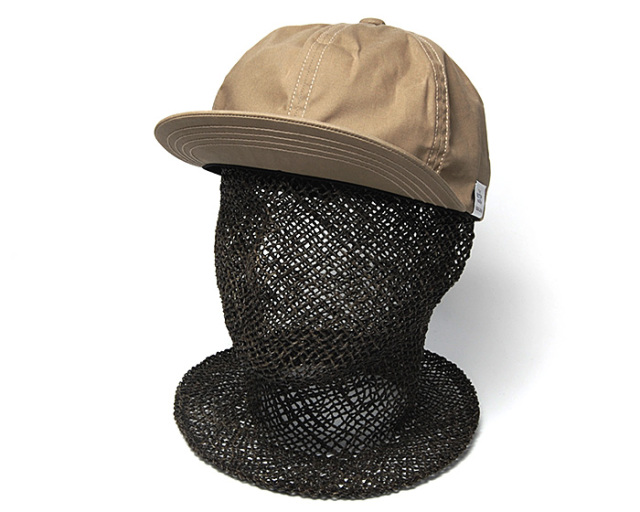 ”THE FACTORY MADE(ザファクトリーメイド)” パラフィンコットンキャップ Paraffin Stitch Cap 