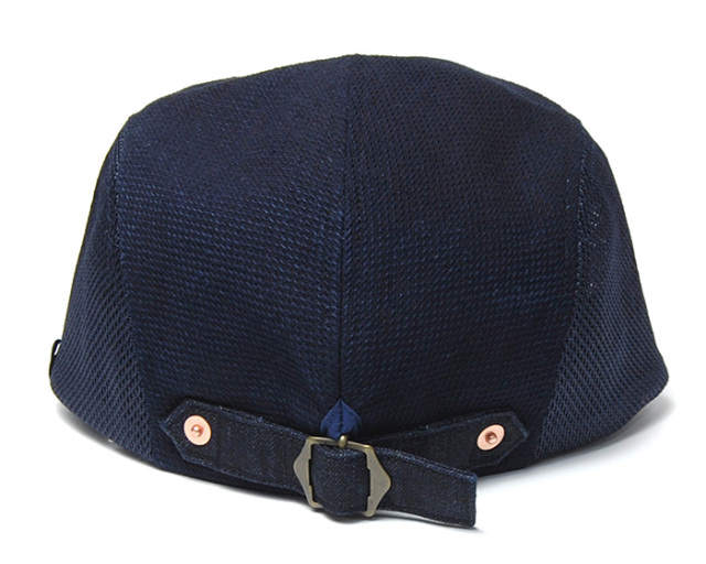 ”THE FACTORY MADE(ザファクトリーメイド)” 刺し子ジェットキャップ SASHIKO MESH JET CAP 