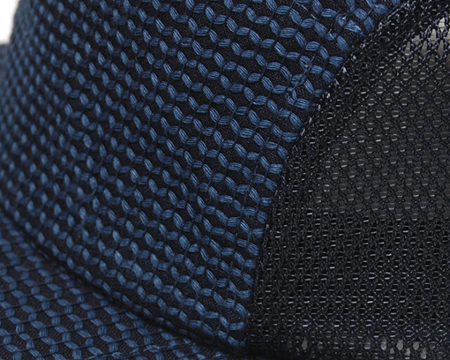 The Factory Made ザファクトリーメイド 刺し子ジェットキャップ Sashiko Mesh Jet Cap メンズ ユニセックス 春夏秋 大きいサイズの帽子アリ Kaw Tfm Fm674