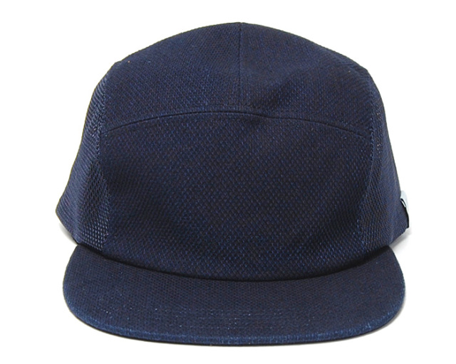 ”THE FACTORY MADE(ザファクトリーメイド)” 刺し子ジェットキャップ SASHIKO MESH JET CAP 