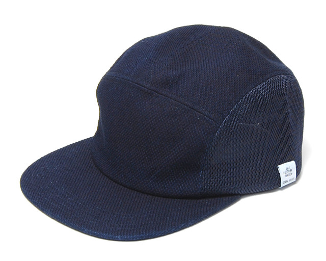 ”THE FACTORY MADE(ザファクトリーメイド)” 刺し子ジェットキャップ SASHIKO MESH JET CAP 