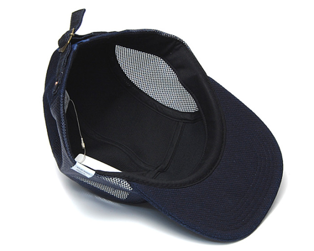 ”THE FACTORY MADE(ザファクトリーメイド)” 刺し子ジェットキャップ SASHIKO MESH JET CAP 