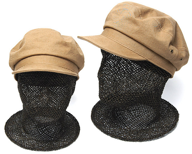 ”THE FACTORY MADE(ザファクトリーメイド)” オーガニックコットンマリンキャップ Organic marinecas 