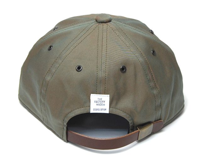 ”THE FACTORY MADE(ザファクトリーメイド)” ストレッチツイルキャップ 8 Panel CAP 