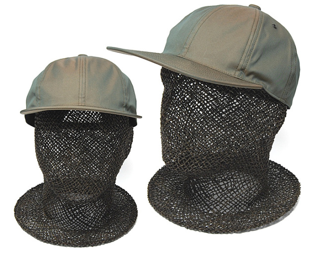 ”THE FACTORY MADE(ザファクトリーメイド)” ストレッチツイルキャップ 8 Panel CAP 