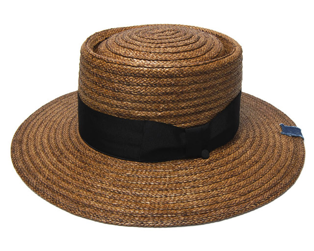 ”THE FACTORY MADE(ザファクトリーメイド)” ペーパーブレードダウンハット Braid Down Hat 